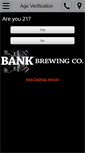 Mobile Screenshot of bankbrewing.com